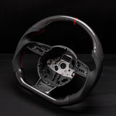 Revolve carbon fiber Flat Customized Sport Steering Wheel 2012-2016 RS S A 4 5 6 7 Q3 - revolvesteering